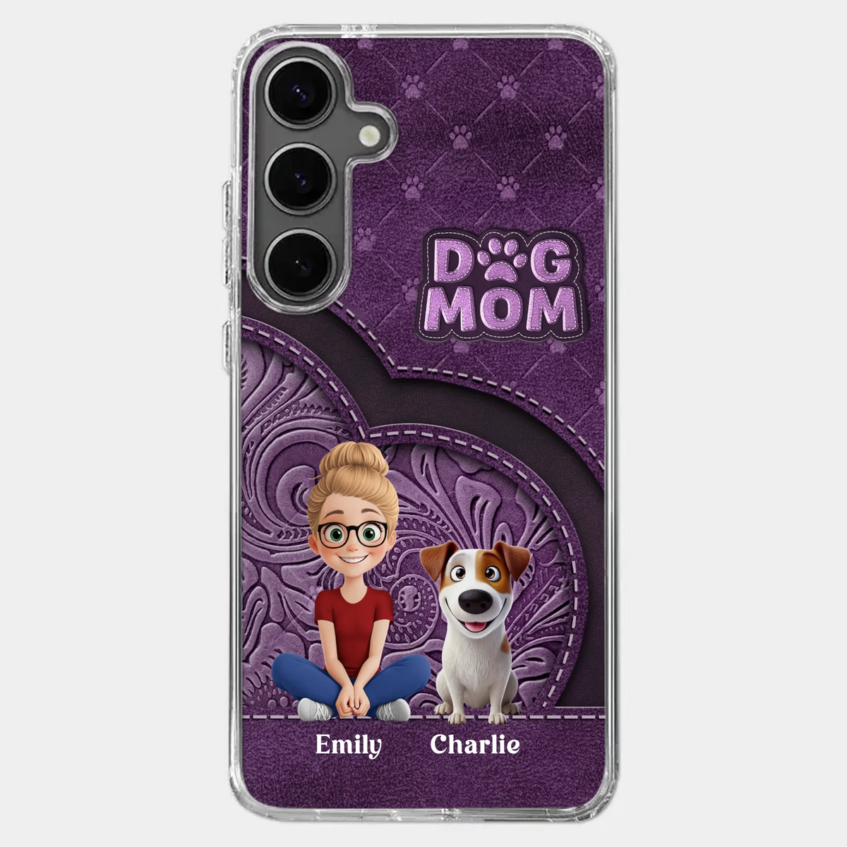 Love, Your Loyal Snack Beggars - Dog Personalized Custom Clear Phone Case - Gift For Pet Owners, Pet Lovers