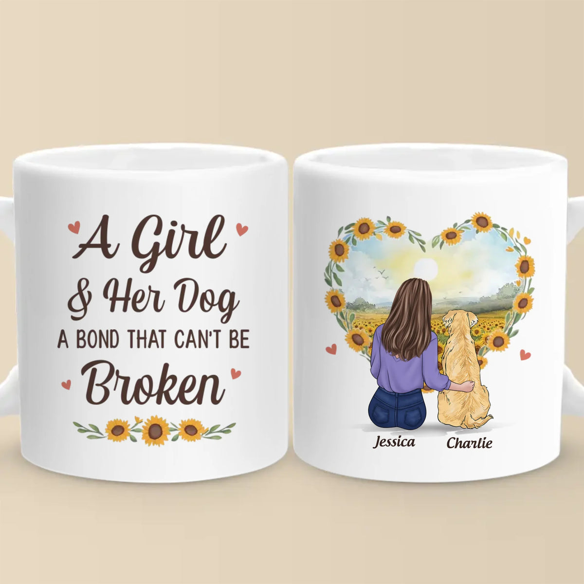 Best Friends Fur Life - Dog Personalized Custom Mug - Gift For Pet Owners, Pet Lovers