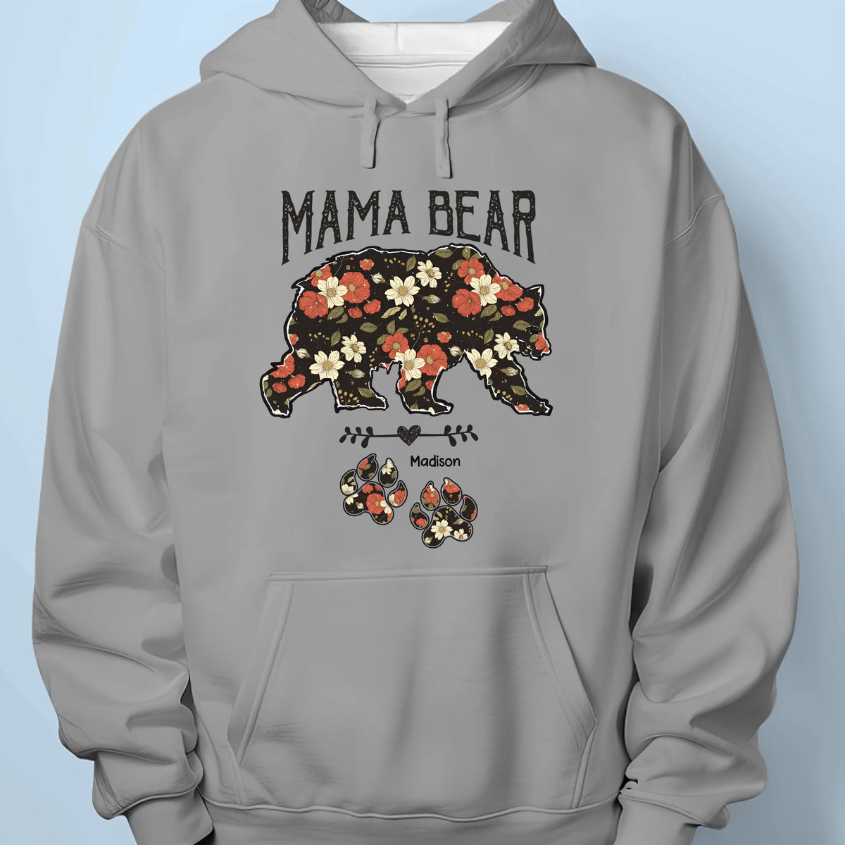 A Mother’s Love Is Fierce -  Family Personalized Custom Unisex T-shirt, Premium T-shirt, Hoodie - Mother's Day Gift For Mom, Grandma