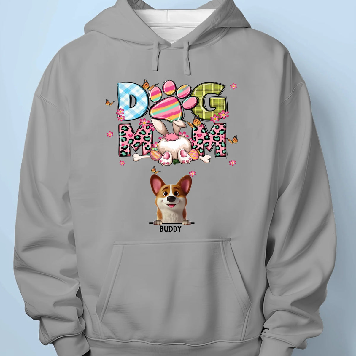 My Dogs Are My Happy Place - Dog Personalized Custom Unisex T-shirt, Premium T-shirt, Hoodie - Easter Gift For Pet Owners, Pet Lovers