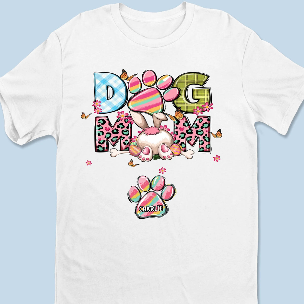 My Heart Belongs To My Fur Babies - Dog Personalized Custom Unisex T-shirt, Premium T-shirt, Hoodie - Easter Gift For Pet Owners, Pet Lovers