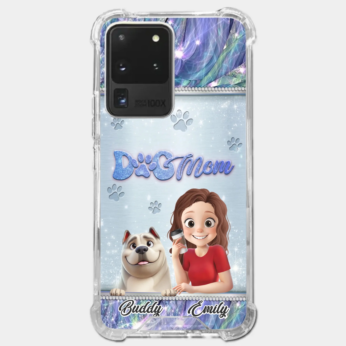 Forever My Best Friend - Dog Personalized Custom Clear Phone Case - Gift For Pet Owners, Pet Lovers