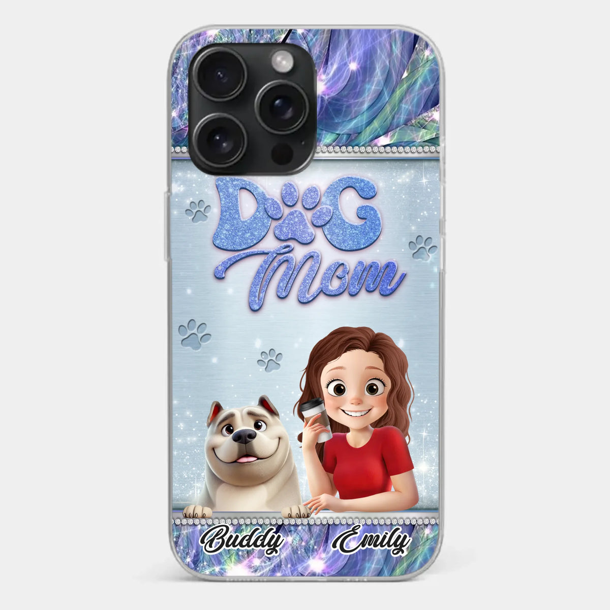 Forever My Best Friend - Dog Personalized Custom Clear Phone Case - Gift For Pet Owners, Pet Lovers