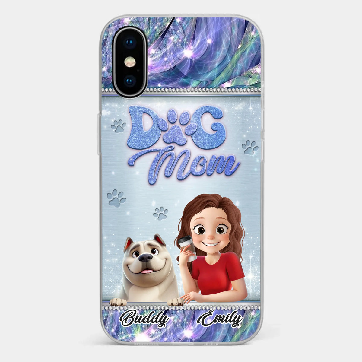Forever My Best Friend - Dog Personalized Custom Clear Phone Case - Gift For Pet Owners, Pet Lovers