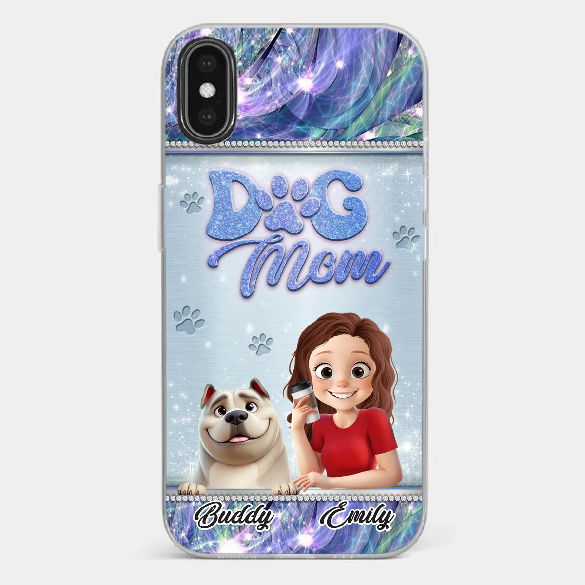 Forever My Best Friend - Dog Personalized Custom Clear Phone Case - Gift For Pet Owners, Pet Lovers