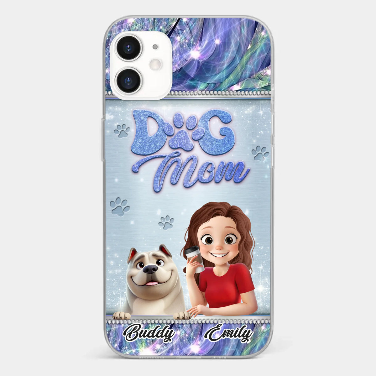 Forever My Best Friend - Dog Personalized Custom Clear Phone Case - Gift For Pet Owners, Pet Lovers