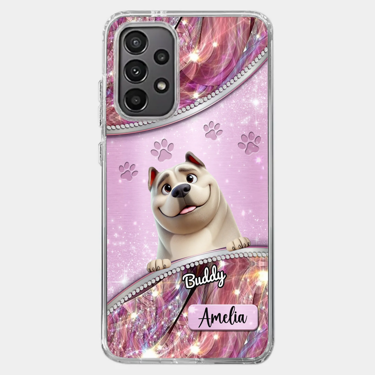 Dog Mom’s Favorite Companion - Dog Personalized Custom Clear Phone Case - Gift For Pet Owners, Pet Lovers