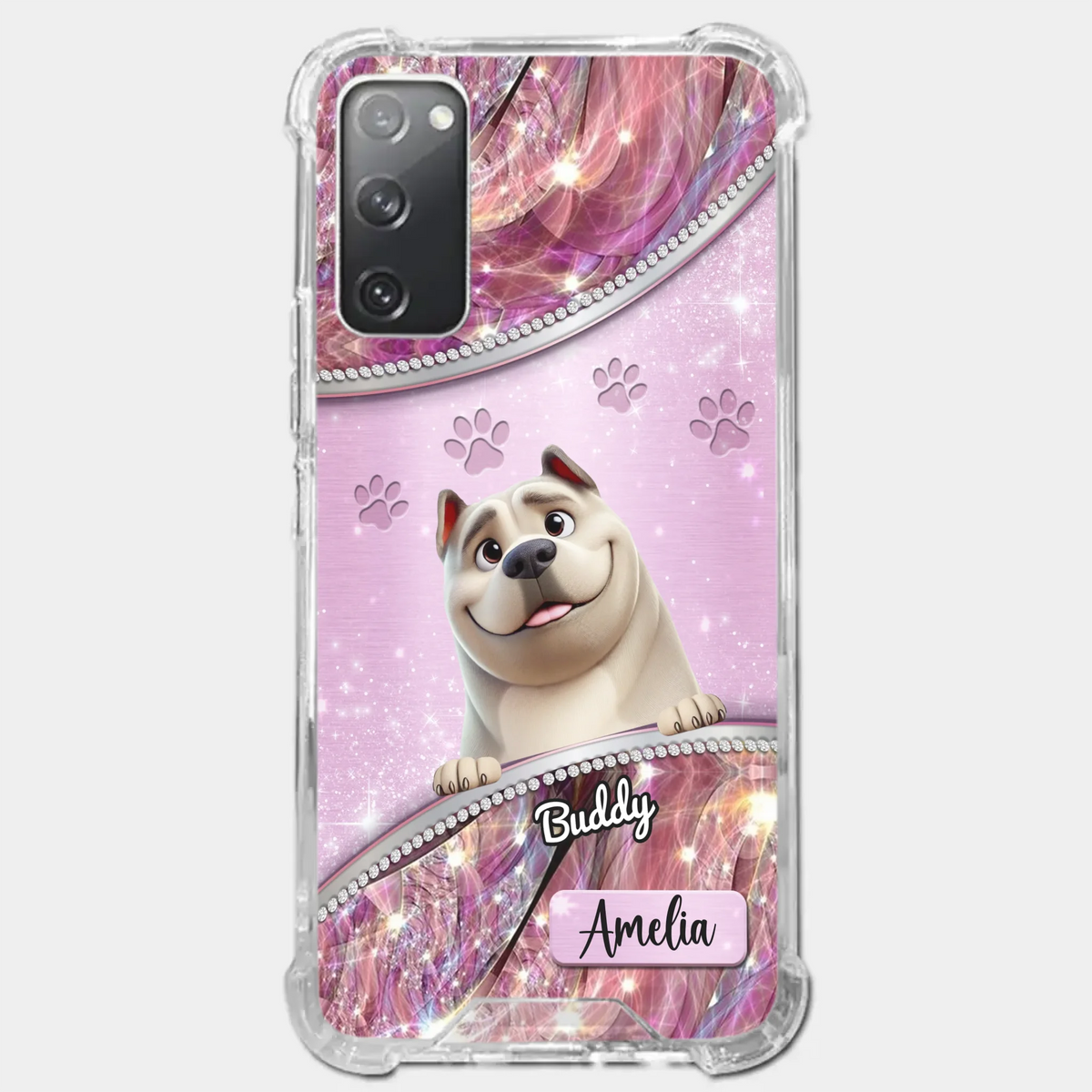 Dog Mom’s Favorite Companion - Dog Personalized Custom Clear Phone Case - Gift For Pet Owners, Pet Lovers