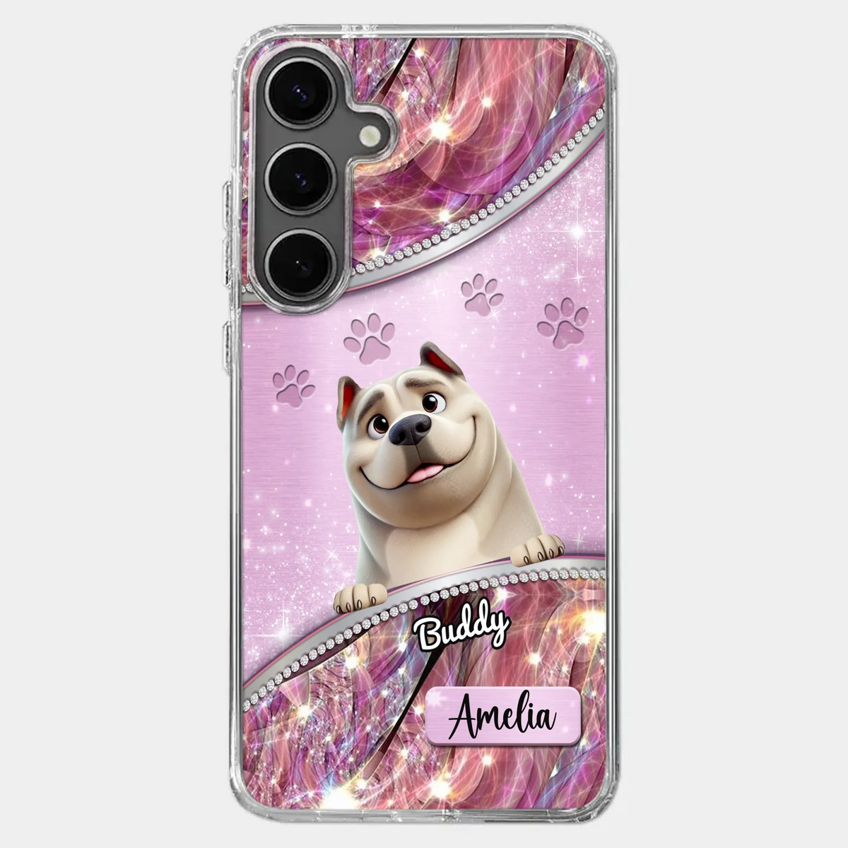 Dog Mom’s Favorite Companion - Dog Personalized Custom Clear Phone Case - Gift For Pet Owners, Pet Lovers