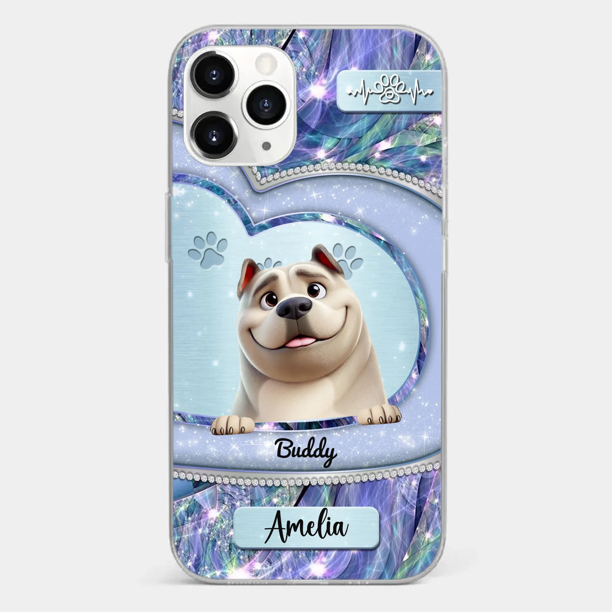 Life Is Better With A Dog - Dog Personalized Custom Clear Phone Case - Gift For Pet Owners, Pet Lovers