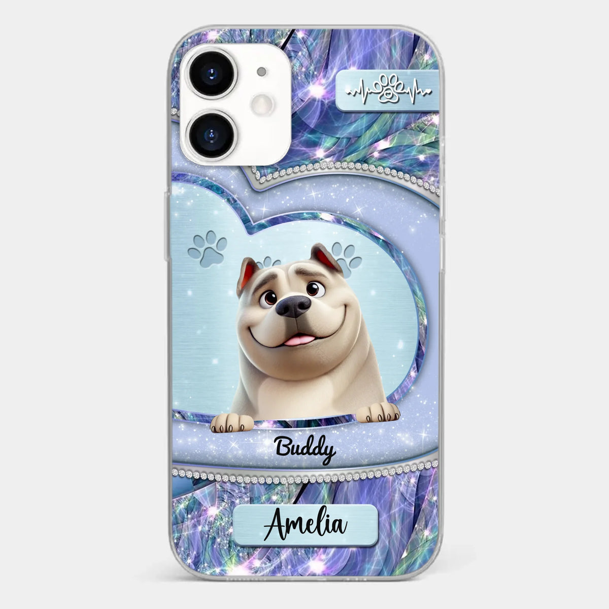 Life Is Better With A Dog - Dog Personalized Custom Clear Phone Case - Gift For Pet Owners, Pet Lovers