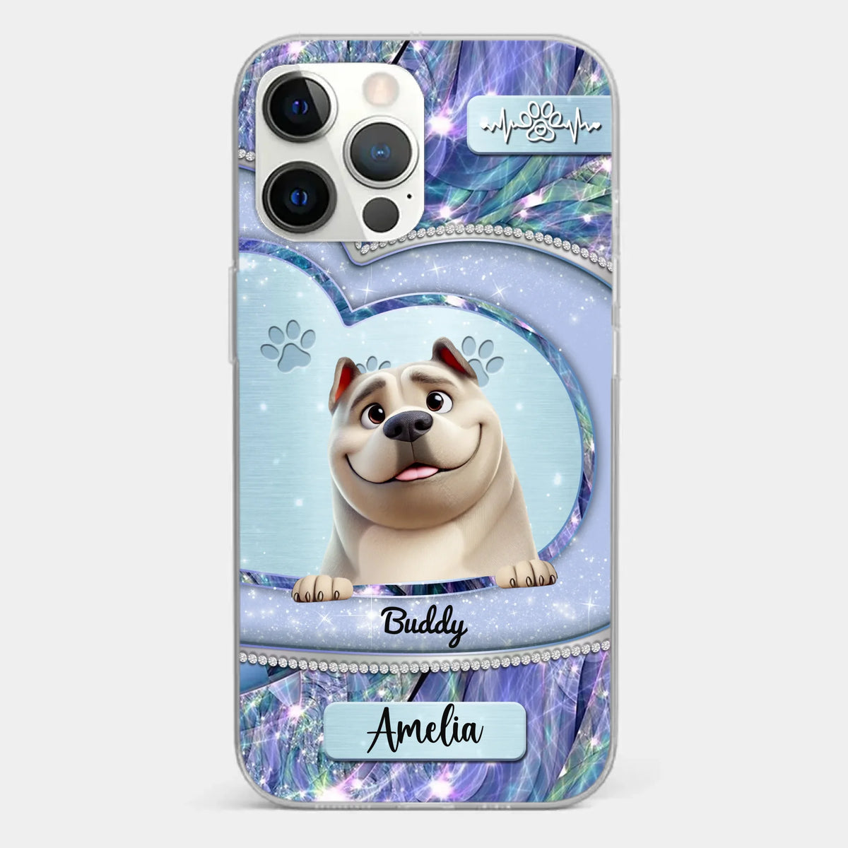 Life Is Better With A Dog - Dog Personalized Custom Clear Phone Case - Gift For Pet Owners, Pet Lovers