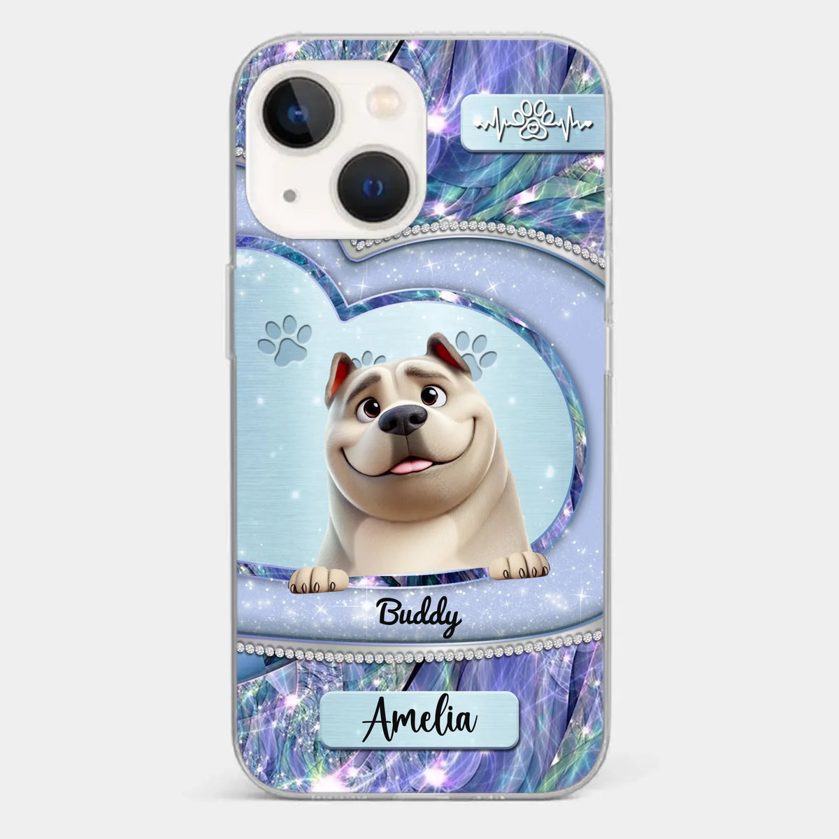 Life Is Better With A Dog - Dog Personalized Custom Clear Phone Case - Gift For Pet Owners, Pet Lovers