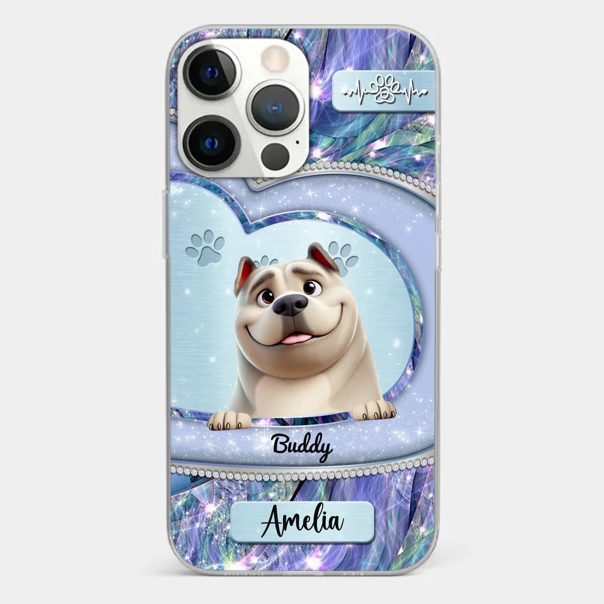 Life Is Better With A Dog - Dog Personalized Custom Clear Phone Case - Gift For Pet Owners, Pet Lovers