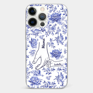 Love Grows In Every Moment - Family Personalized Custom Clear Phone Case - Mother's Day, Gift For Mom, Grandma