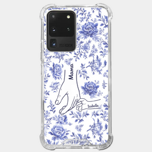 Love Grows In Every Moment - Family Personalized Custom Clear Phone Case - Mother's Day, Gift For Mom, Grandma