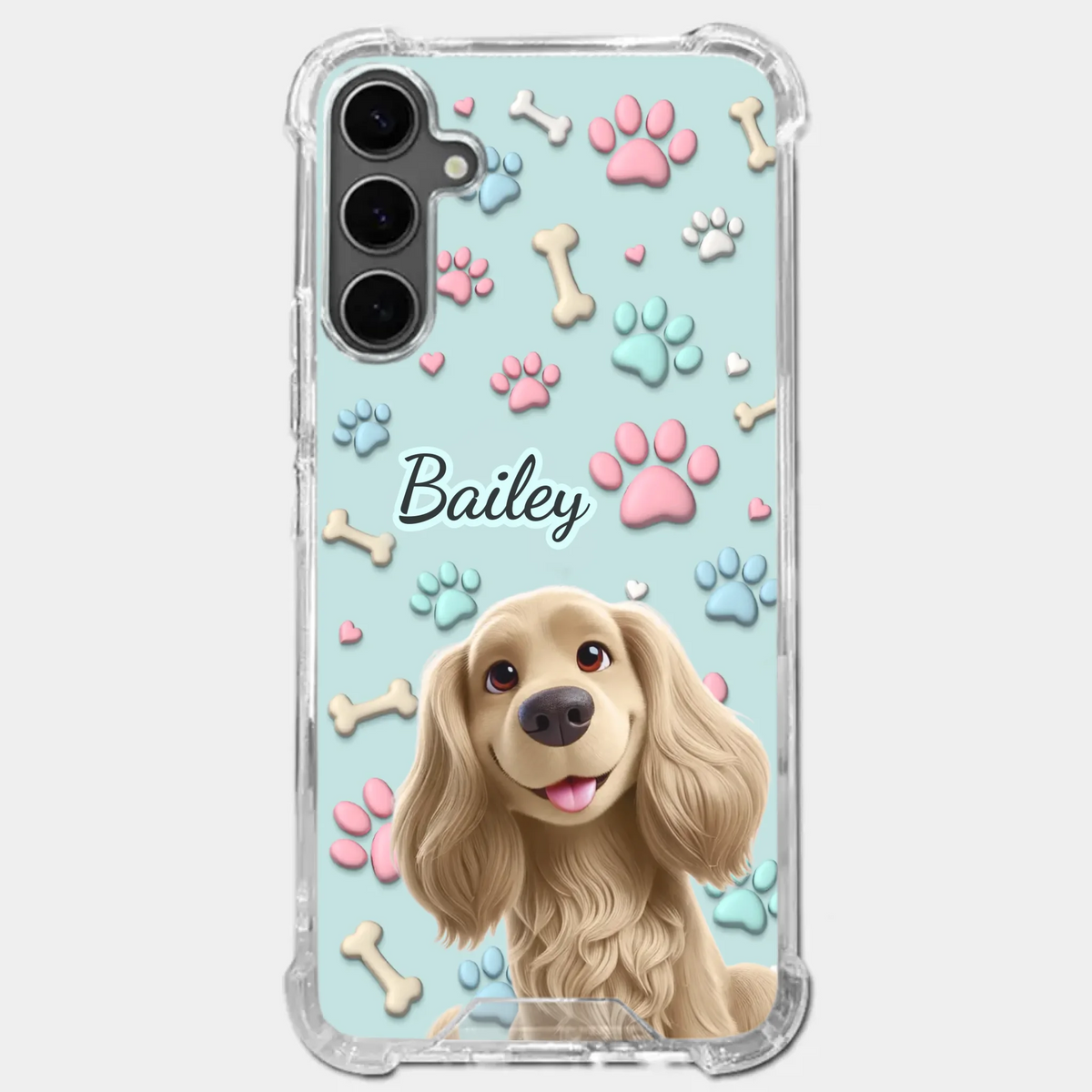 My Forever Best Friend - Dog Personalized Custom Clear Phone Case - Gift For Pet Owners, Pet Lovers