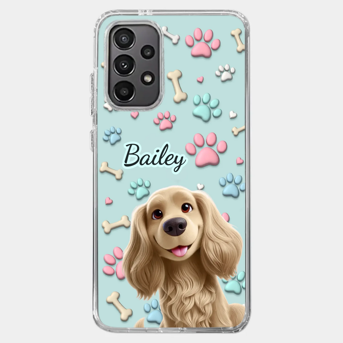 My Forever Best Friend - Dog Personalized Custom Clear Phone Case - Gift For Pet Owners, Pet Lovers