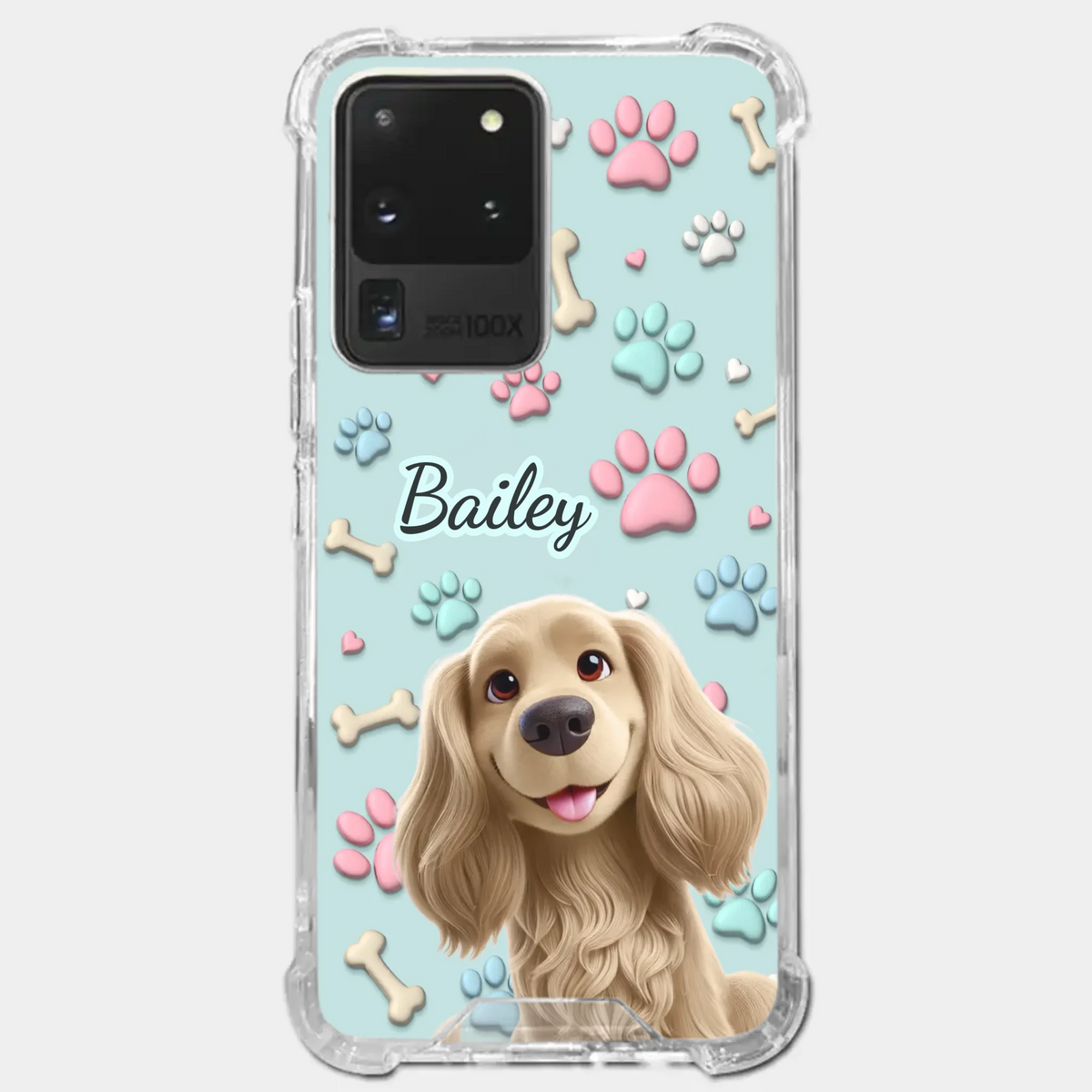 My Forever Best Friend - Dog Personalized Custom Clear Phone Case - Gift For Pet Owners, Pet Lovers