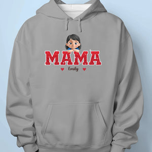 Mama Of My Favorite Little Chaos Makers - Family  Personalized Custom Unisex T-shirt, Premium T-shirt, Hoodie - Mother's Day, Gift For Mom, Grandma