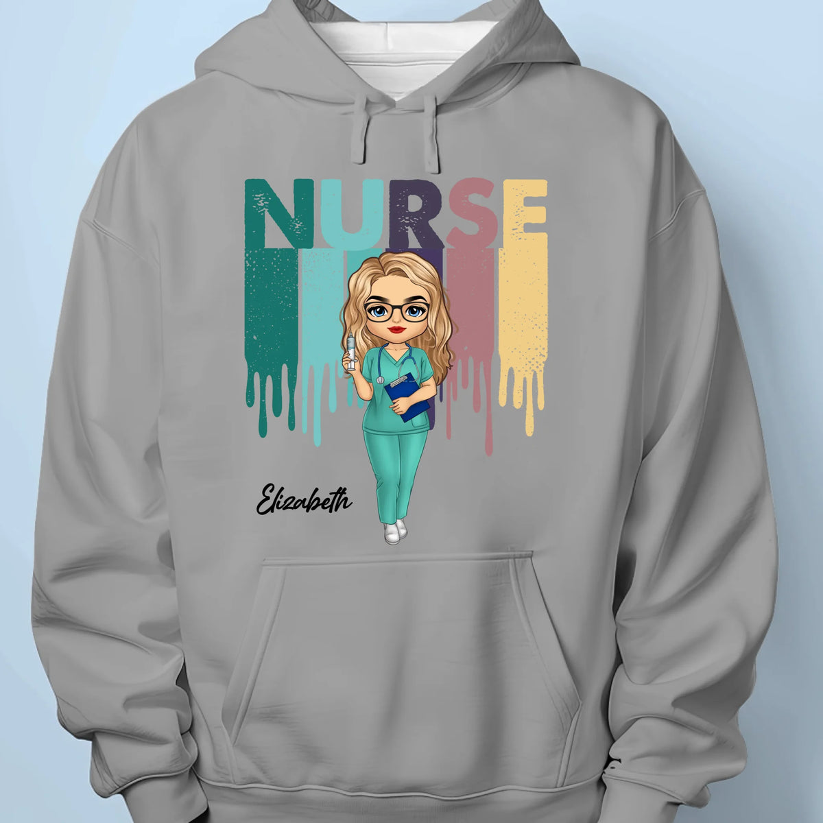 Nurse Vibes Only - Nurse Personalized Custom Unisex T-shirt, Premium T-shirt, Hoodie - Appreciation, Thank You Gift, Nurse Life, Doctor Life